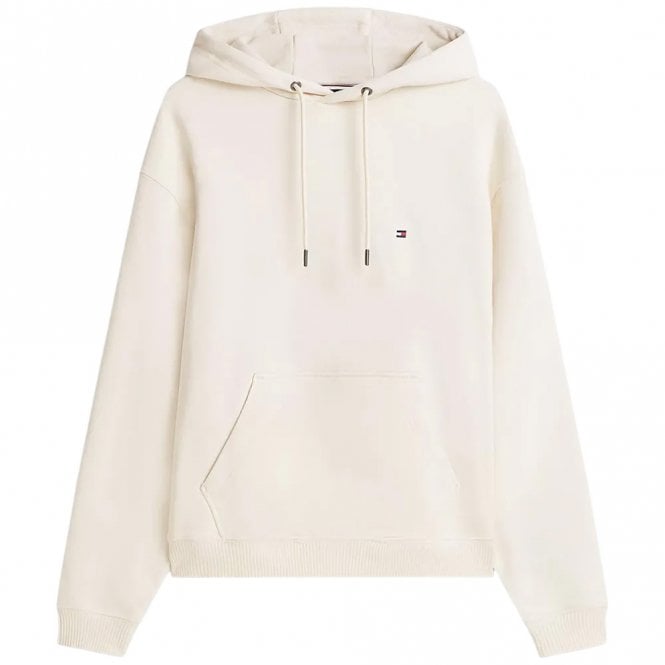 Mens Relaxed Back Flag Terry Hoodie