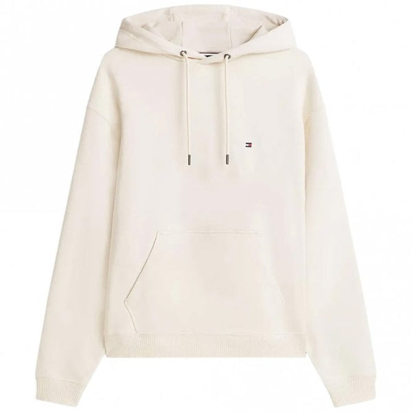 Mens Relaxed Back Flag Terry Hoodie