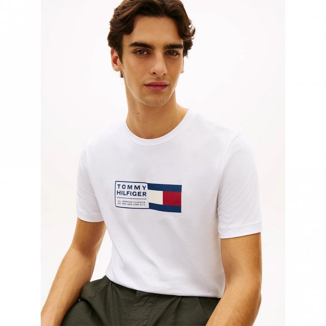 Mens Logo Jersey Crew Neck T-Shirt