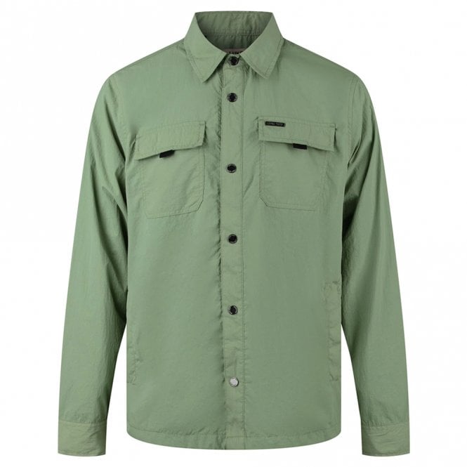 Mens Seatle Crinkled Nylon Shacket
