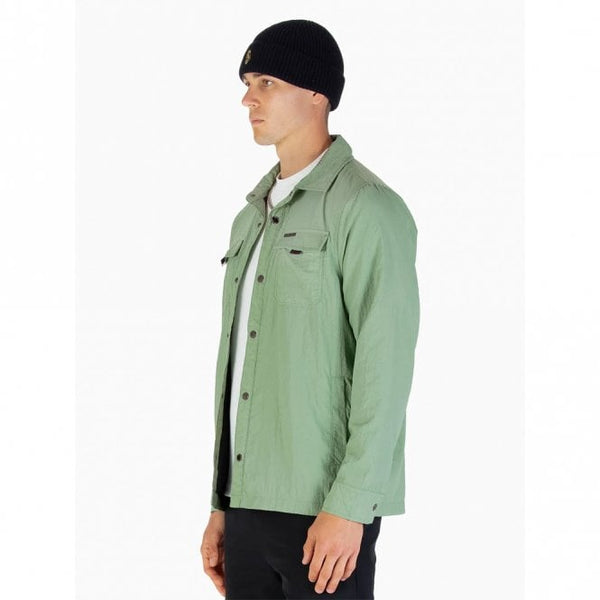 Mens Seatle Crinkled Nylon Shacket