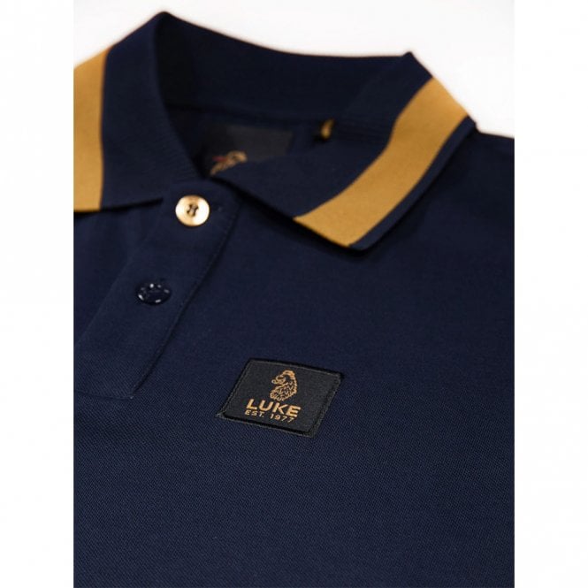 Mens Makati Honeycomb Textured Polo