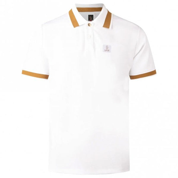 Mens Makati Honeycomb Textured Polo