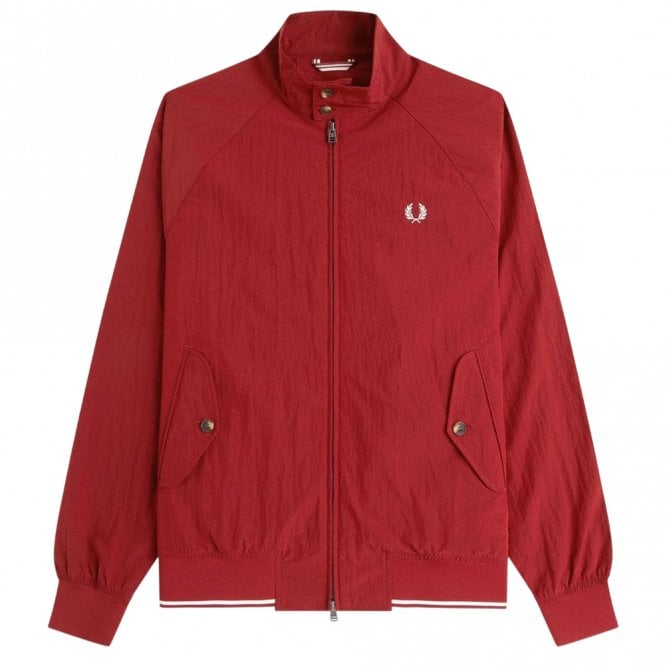 Mens Crinkle Harrington Jacket