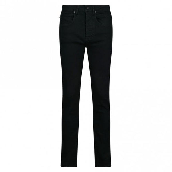 Mens DNA Tapered Fit Black Jeans