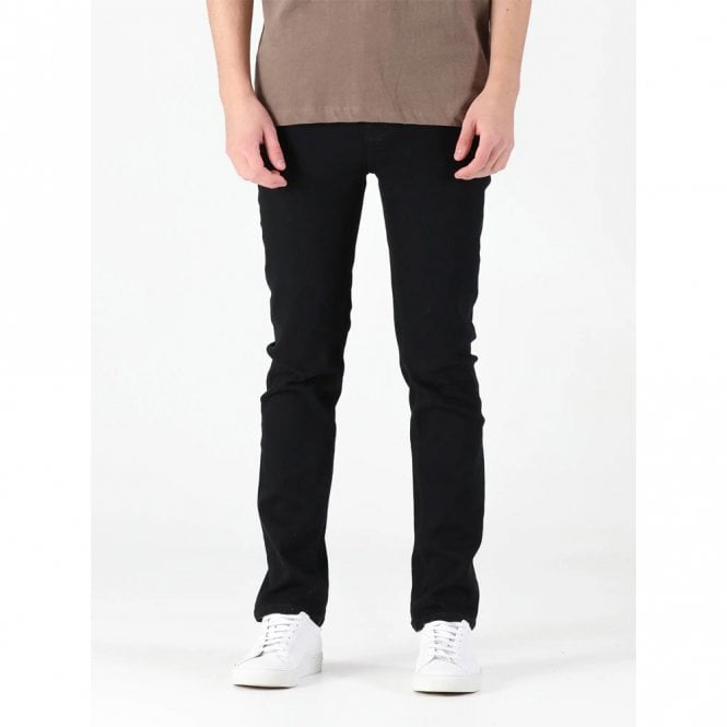 Mens DNA Tapered Fit Black Jeans Secondary image