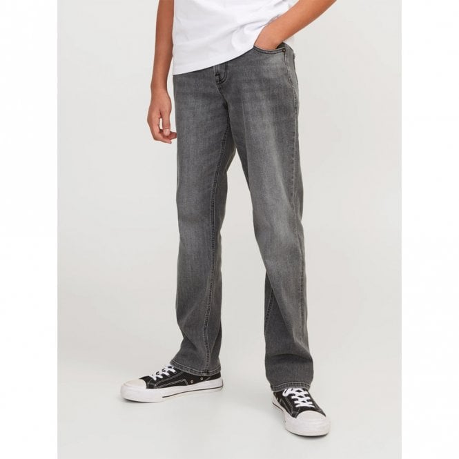 Boys JjiClark JjOriginal Regular Fit Grey Jeans Secondary image
