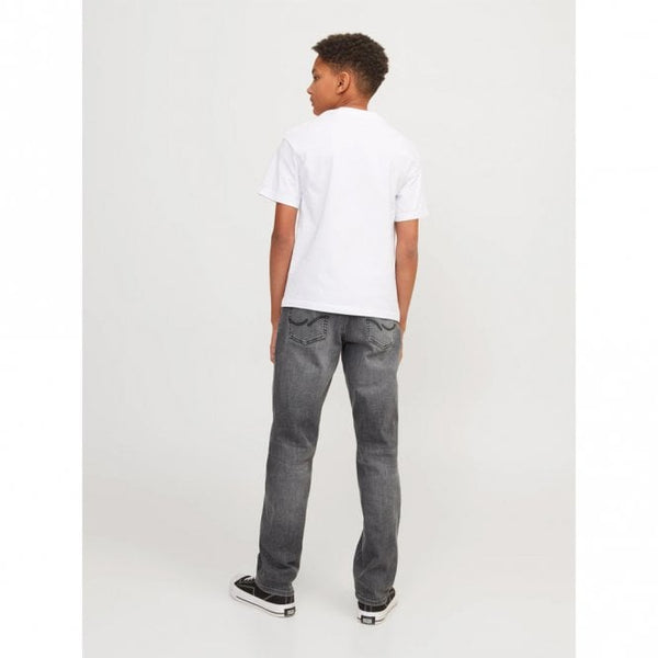 Boys JjiClark JjOriginal Regular Fit Grey Jeans