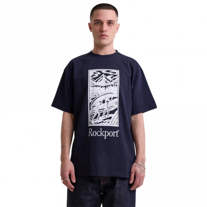 Mens Hampshire Block Print Logo T-Shirt Main image