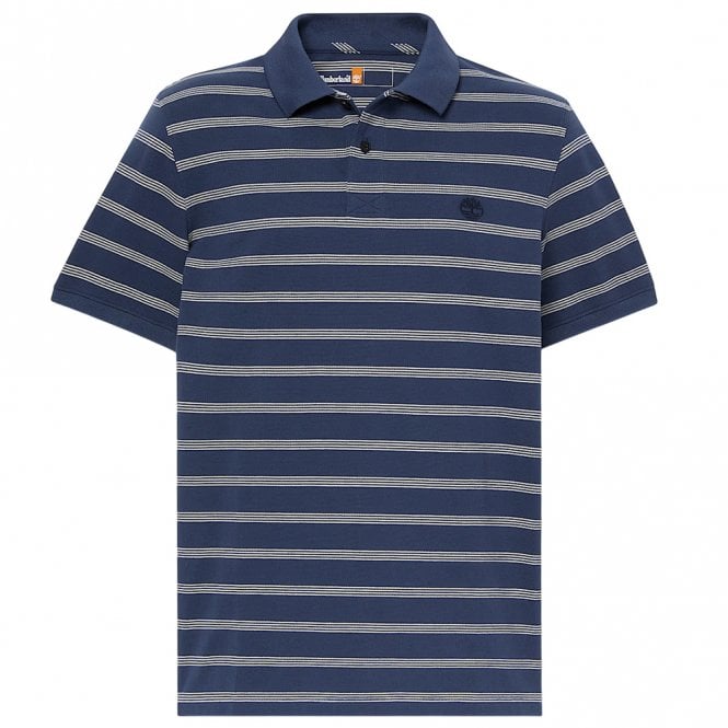 Mens Millers River Striped Polo