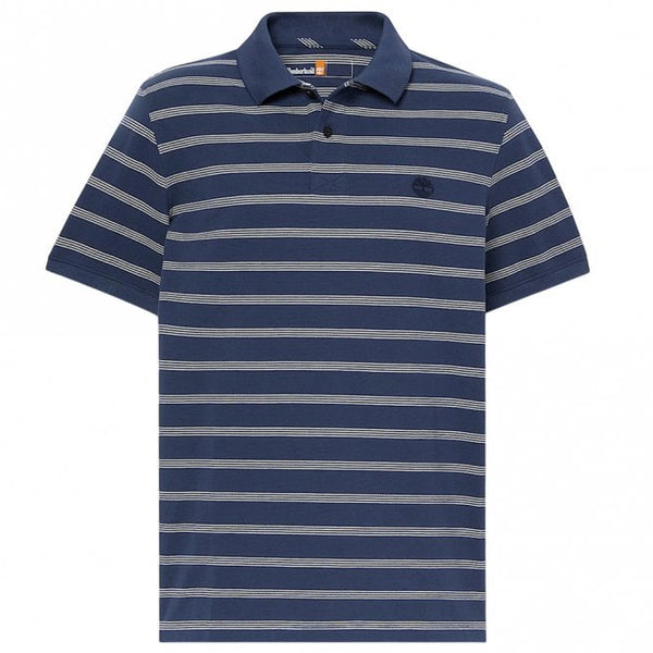 Mens Millers River Striped Polo