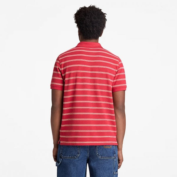 Mens Millers River Striped Polo