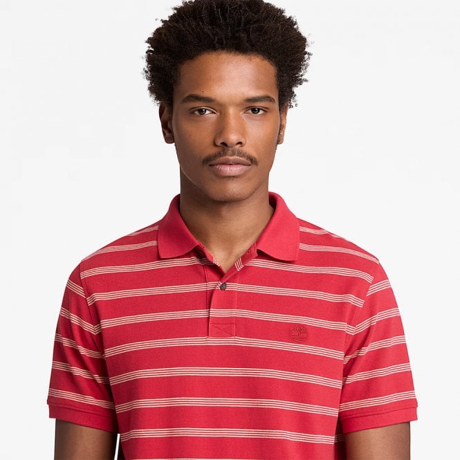 Mens Millers River Striped Polo