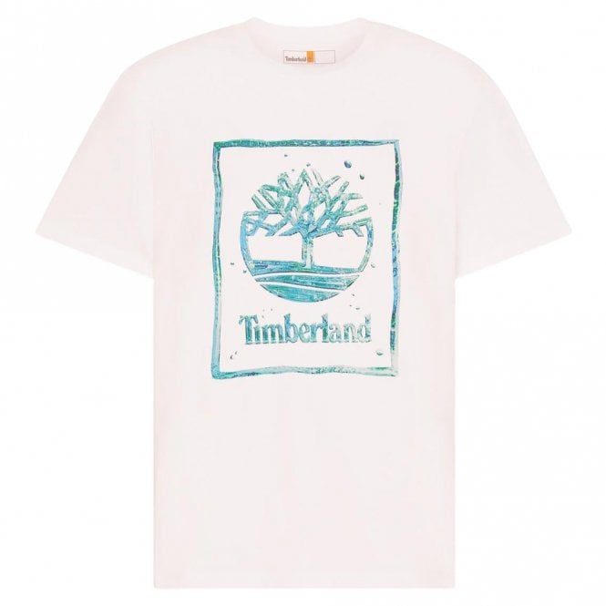 Mens Water Stack Logo T-Shirt