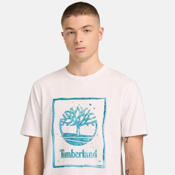 Mens Water Stack Logo T-Shirt