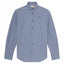 Mens Micro Plaid Poplin Long Sleeve Shirt