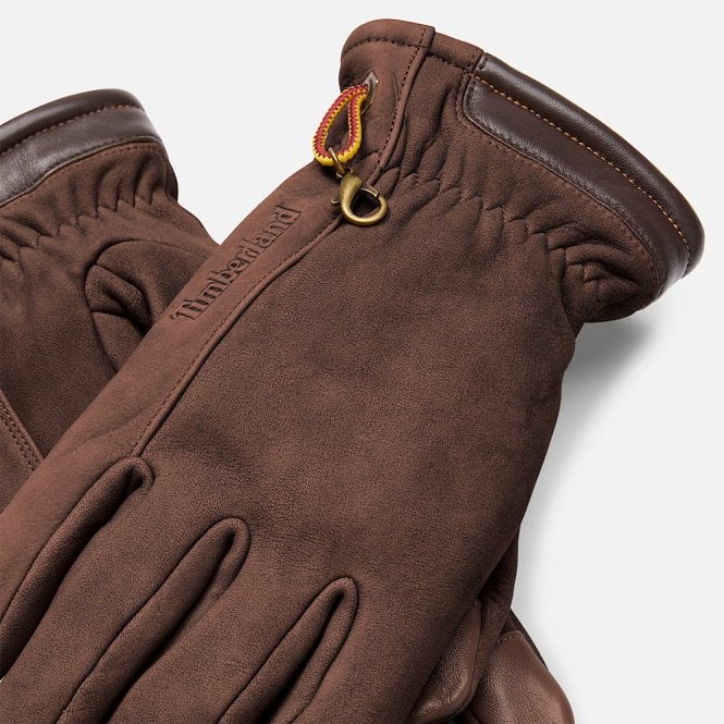 Mens Winter Hill Nubuck Gloves Secondary image