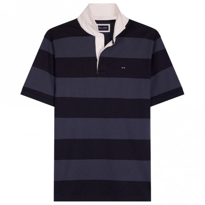 Mens Striped Polo Main image
