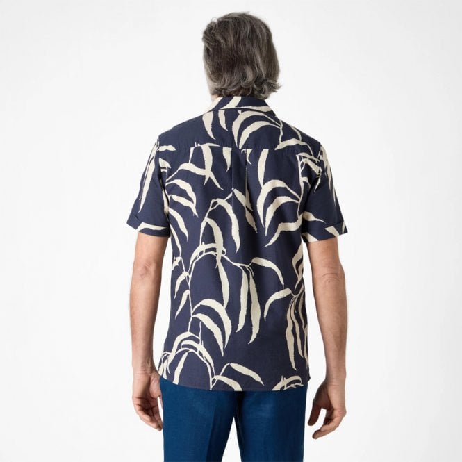 Mens Ravenshead Print Riviera Short Sleeve Shirt