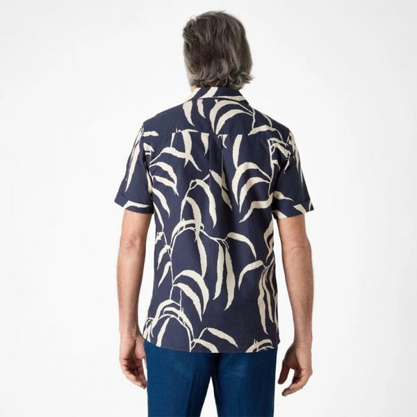Mens Ravenshead Print Riviera Short Sleeve Shirt
