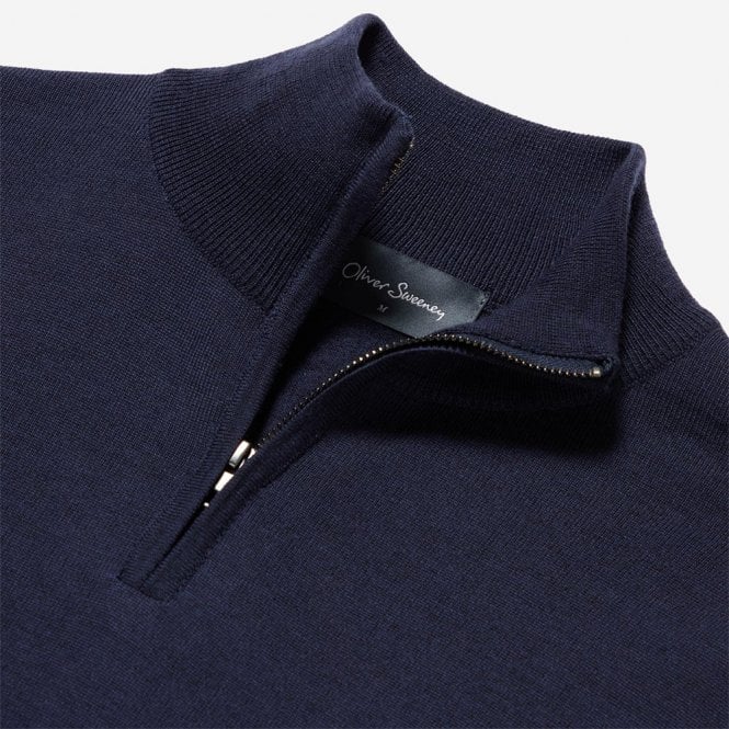 Mens Curragh Merino Wool 1/4 Zip