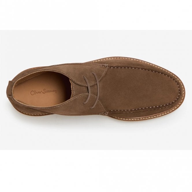 Mens Xixona Calf Suede Moccasin Boots