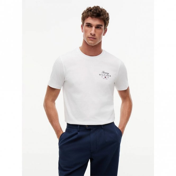 Mens Logo Jersey Crew Neck T-Shirt