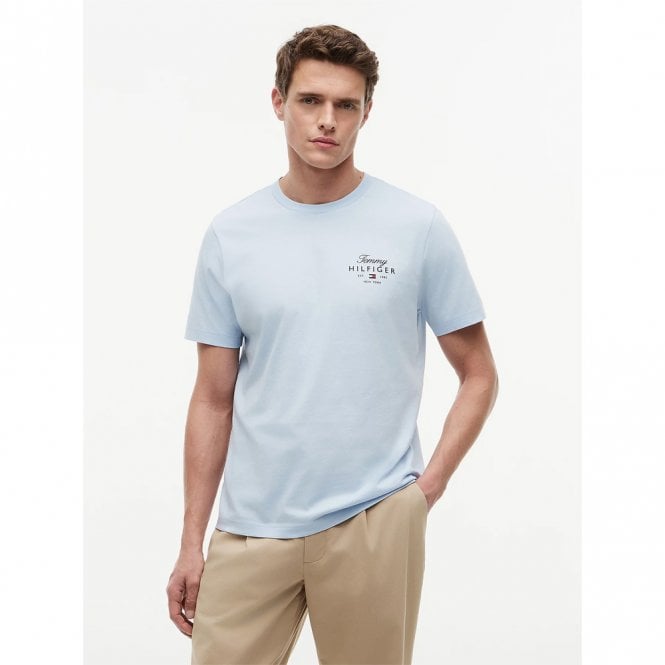 Mens Logo Jersey Crew Neck T-Shirt