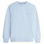 Mens Flag Embroidery Terry Crew Neck Sweatshirt