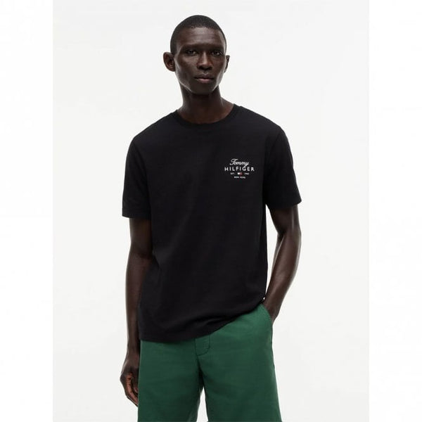 Mens Logo Jersey Crew Neck T-Shirt