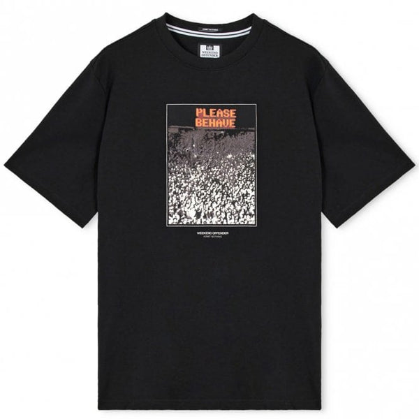 Mens Behave Graphic T-Shirt
